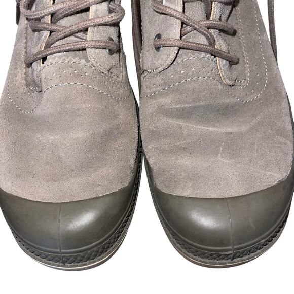 Palladium High Top SneakersSuede Pampa Bumper Toe Lug Sole - Picture 7 of 12